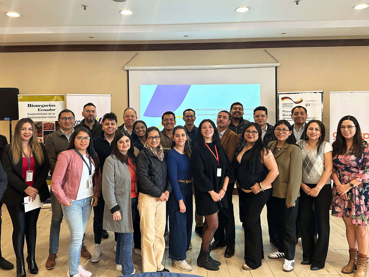 El Plan de Uso de la Biodiversidad busca consolidar un ecosistema integral de biocomercio en el Ecuador